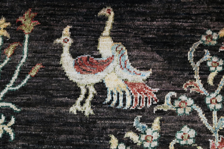 Khorjin Afghan Rug – Onyx Aviary