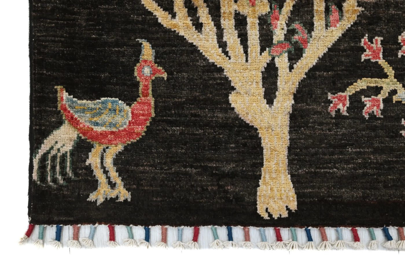 Khorjin Afghan Rug – Midnight Keepsake
