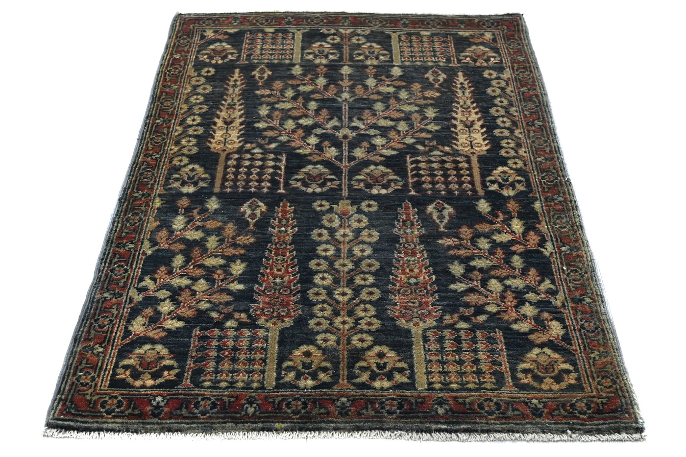 Khorjin Afghan Rug – Sand Grove