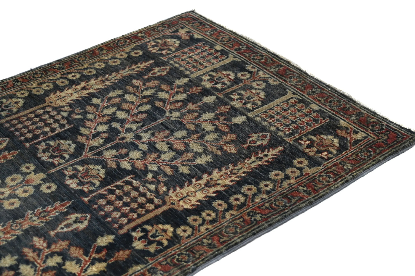 Khorjin Afghan Rug – Sand Grove