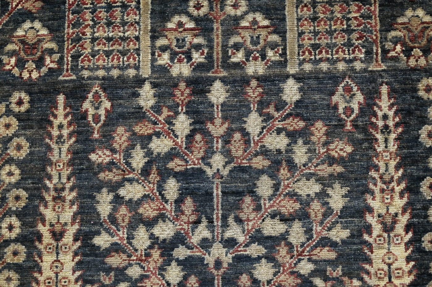 Khorjin Afghan Rug – Sand Grove