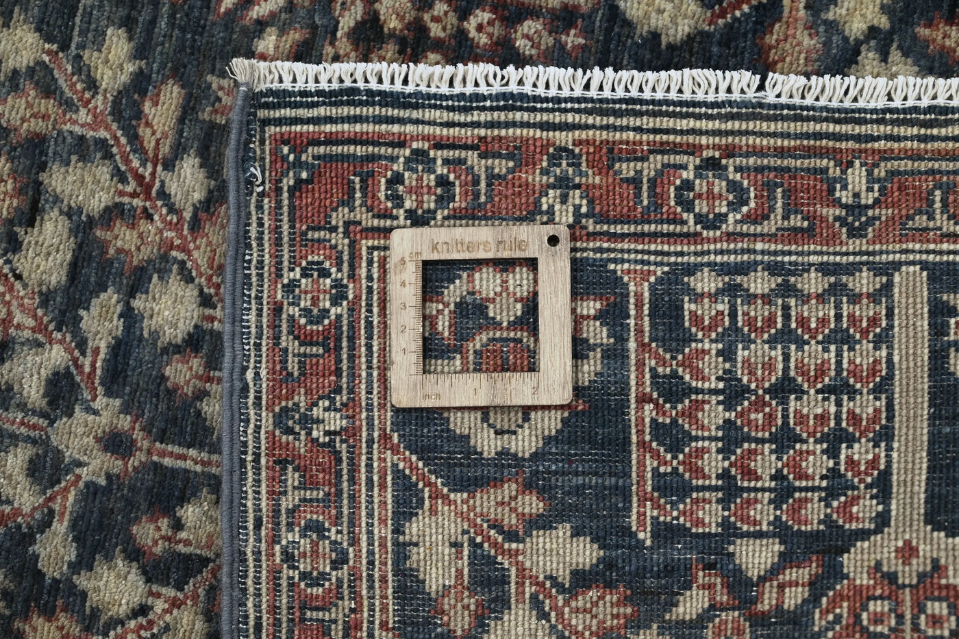 Khorjin Afghan Rug – Sand Grove