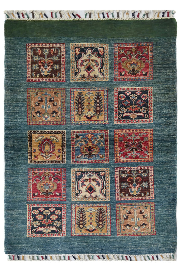 Afghan Khorjin Rug, 87 x 126 cm