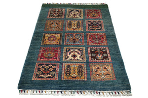 Afghan Khorjin Rug, 87 x 126 cm