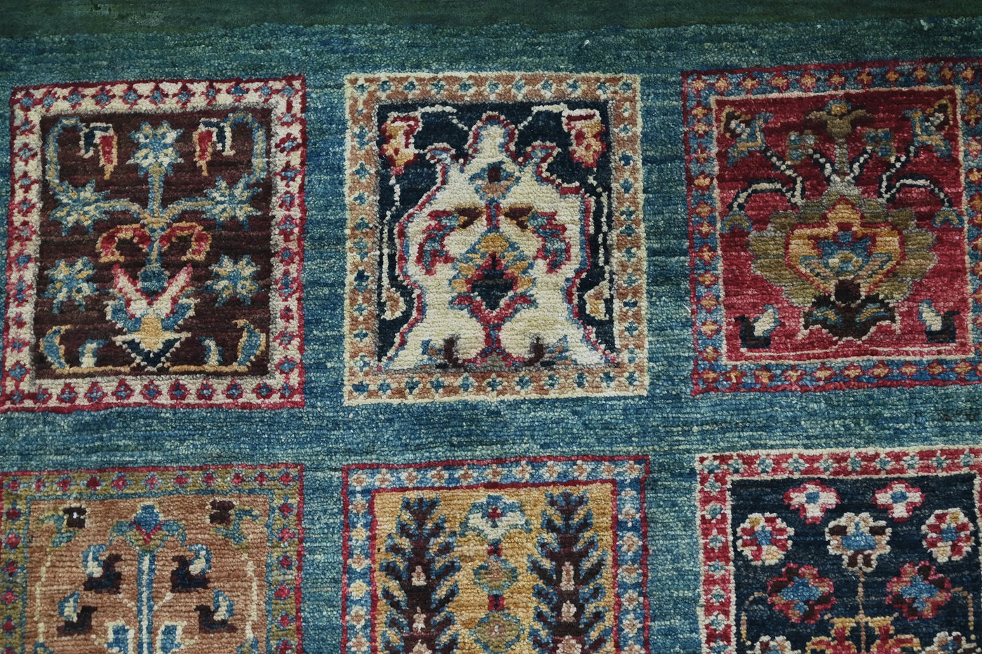 Khorjin Afghan Rug – Indigo Keepsake