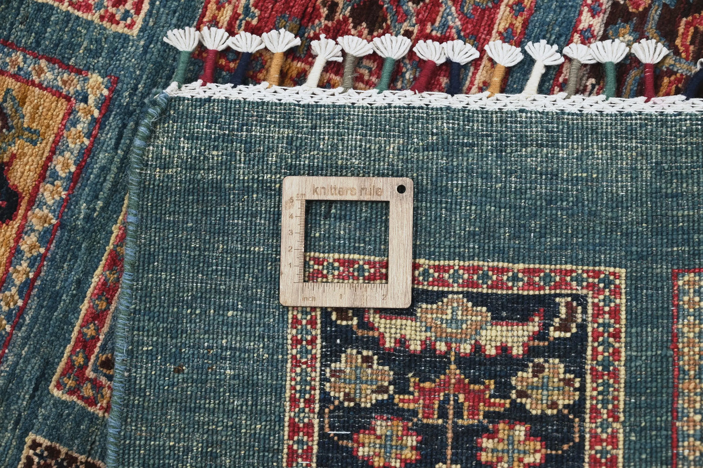 Khorjin Afghan Rug – Indigo Keepsake