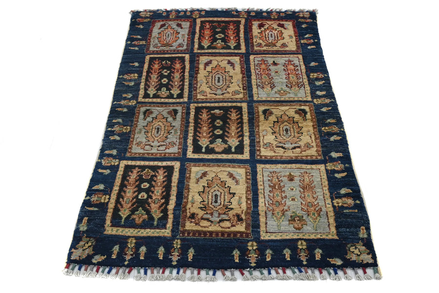 Khorjin Afghan Rug – Midnight Mosaics