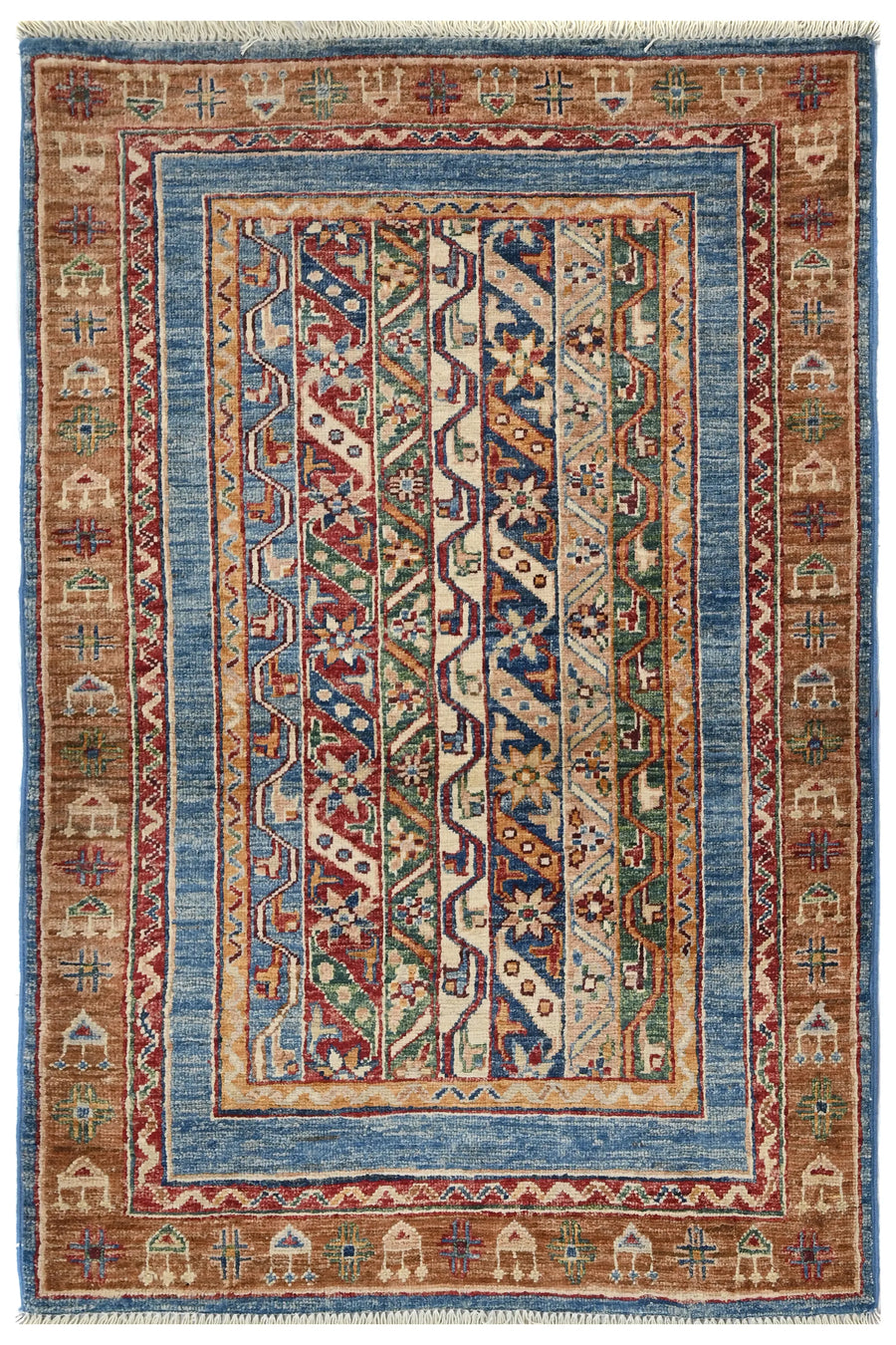 Afghan Khorjin Rug, 83 x 125 cm