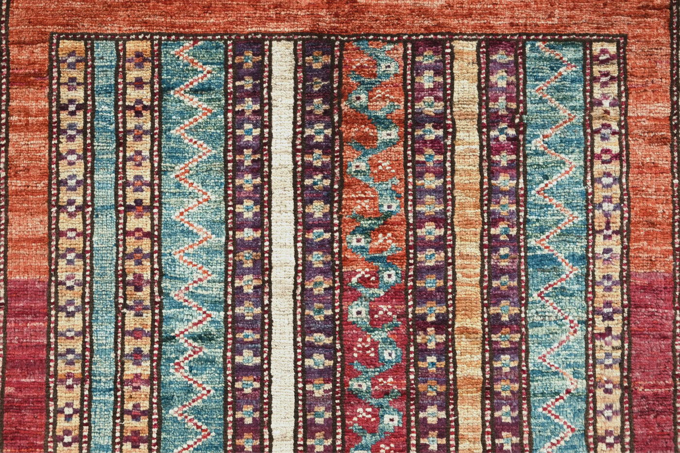 Khorjin Afghan Rug – Vermilion Caravan