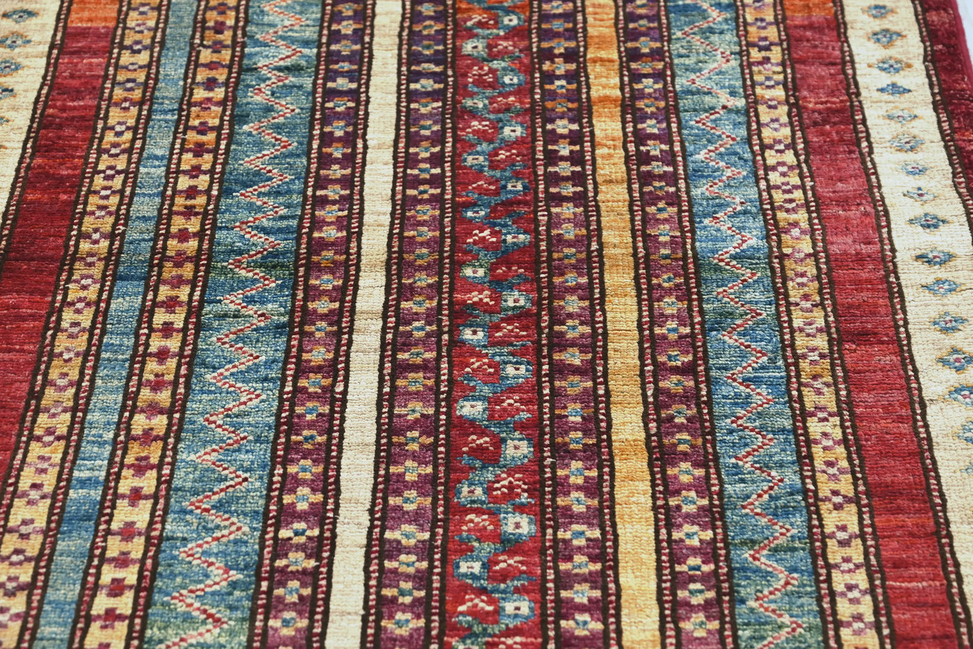Khorjin Afghan Rug – Vermilion Caravan