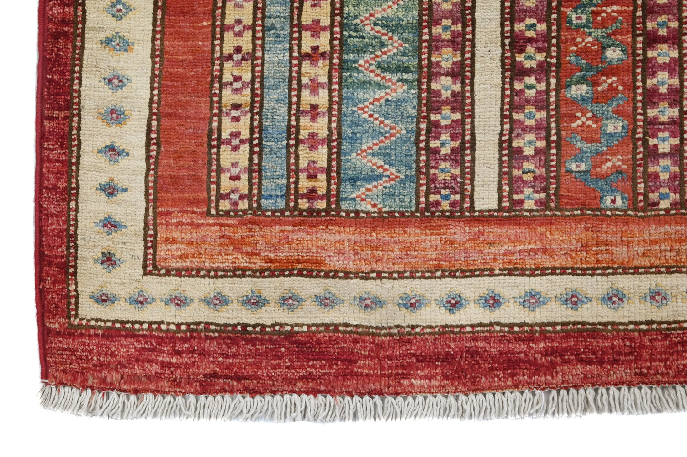 Khorjin Afghan Rug – Vermilion Caravan
