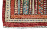 Khorjin Afghan Rug – Terracotta Tracks