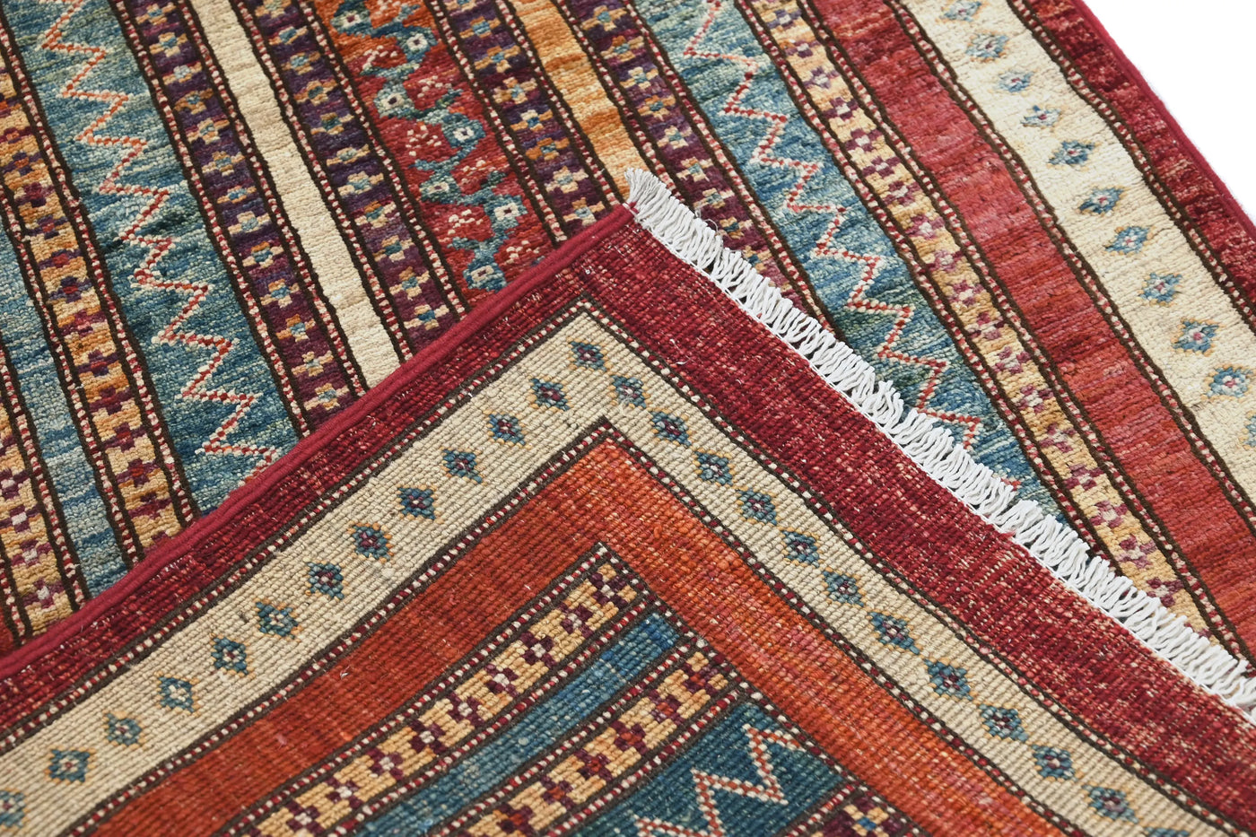 Khorjin Afghan Rug – Vermilion Caravan