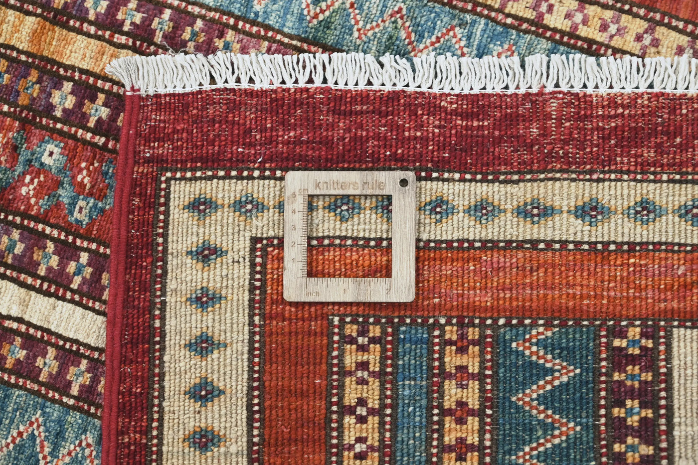 Khorjin Afghan Rug – Vermilion Caravan