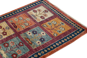 Afghan Khorjin Rug, 75 x 112 cm