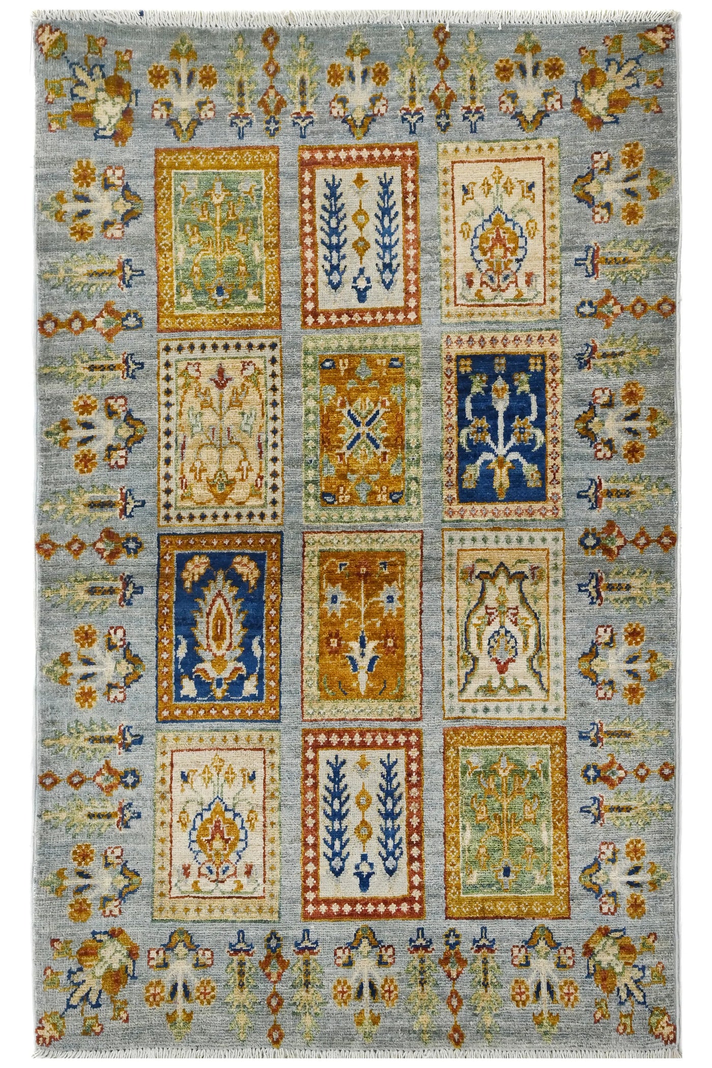 Khorjin Afghan Rug – Pebble Window
