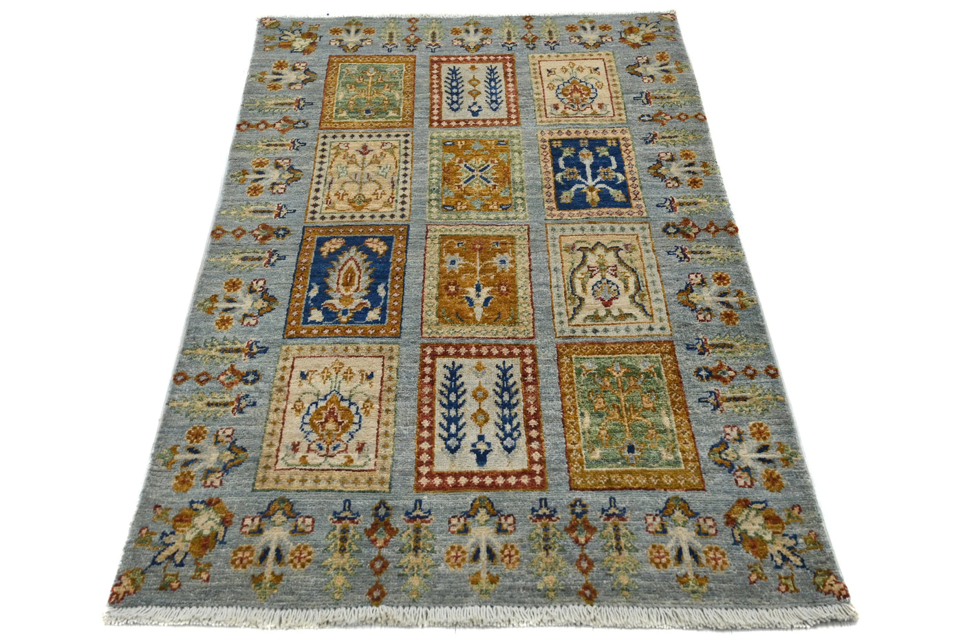 Khorjin Afghan Rug – Pebble Window