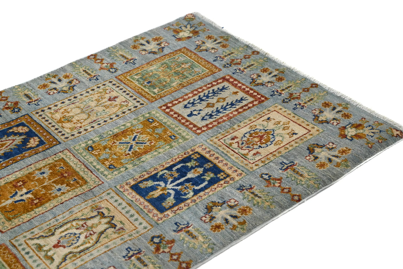 Khorjin Afghan Rug – Pebble Window
