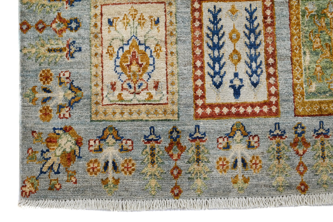 Khorjin Afghan Rug – Pebble Window