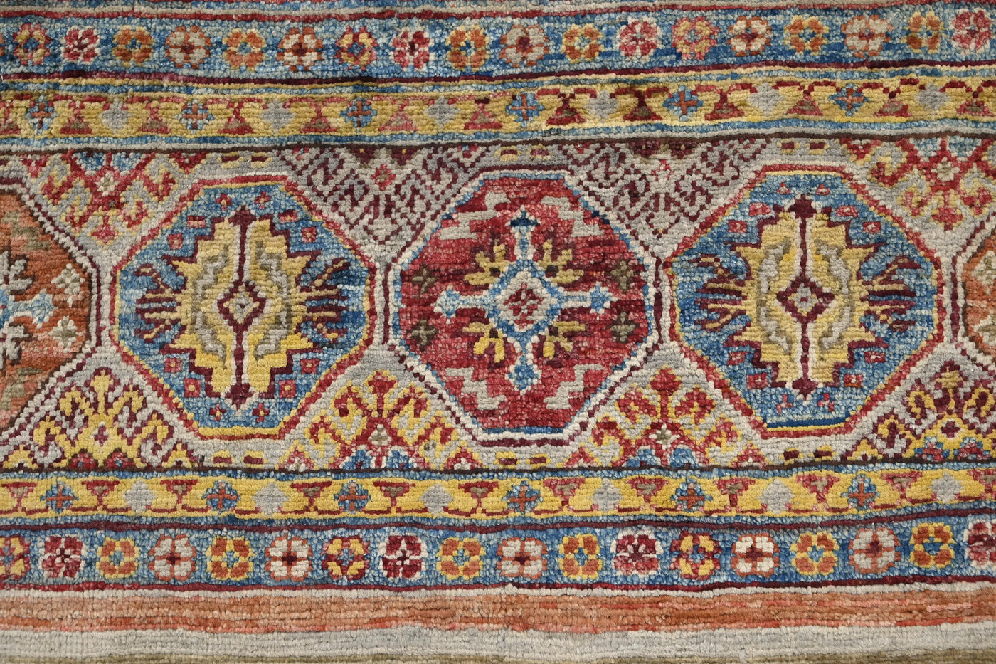 Khorjin Afghan Rug – Cardinal Keepsake