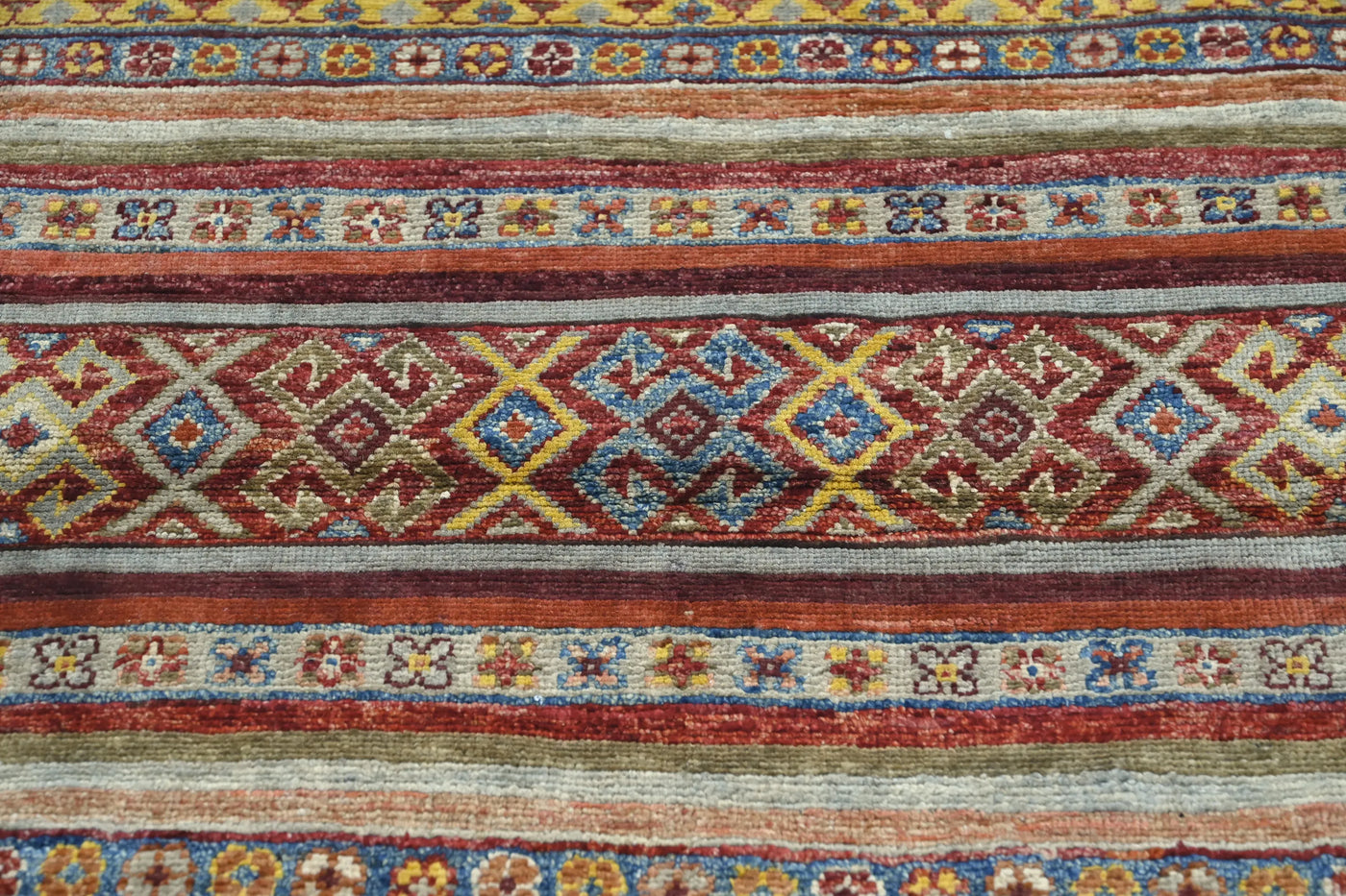 Khorjin Afghan Rug – Cardinal Keepsake