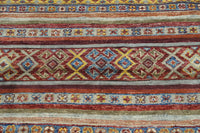 Khorjin Afghan Rug – Saffron Strata