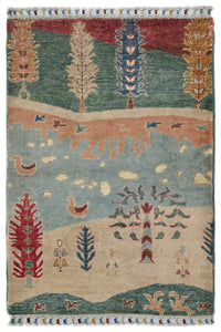 Khorjin Afghan Rug – Tranquil Waters