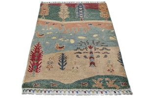 Afghan Khorjin Rug, 80 x 122 cm