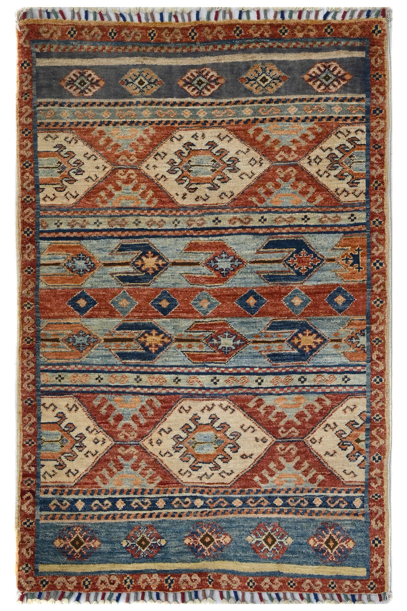 Khorjin Afghan Rug – Azure Gallery