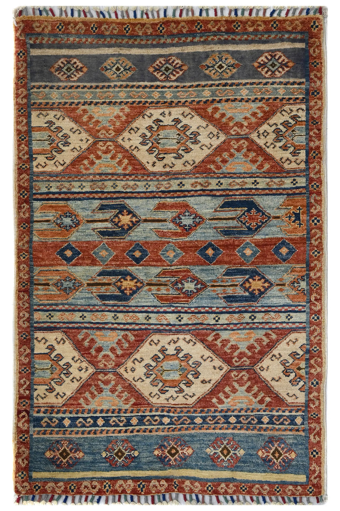 Khorjin Afghan Rug – Azure Gallery