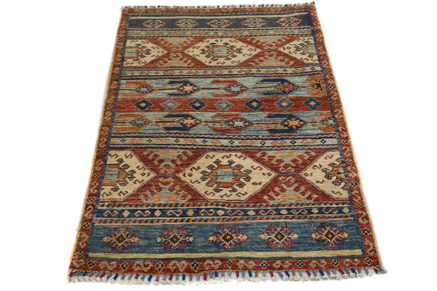 Khorjin Afghan Rug – Azure Gallery