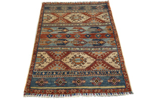 Afghan Khorjin Rug, 76 x 120 cm