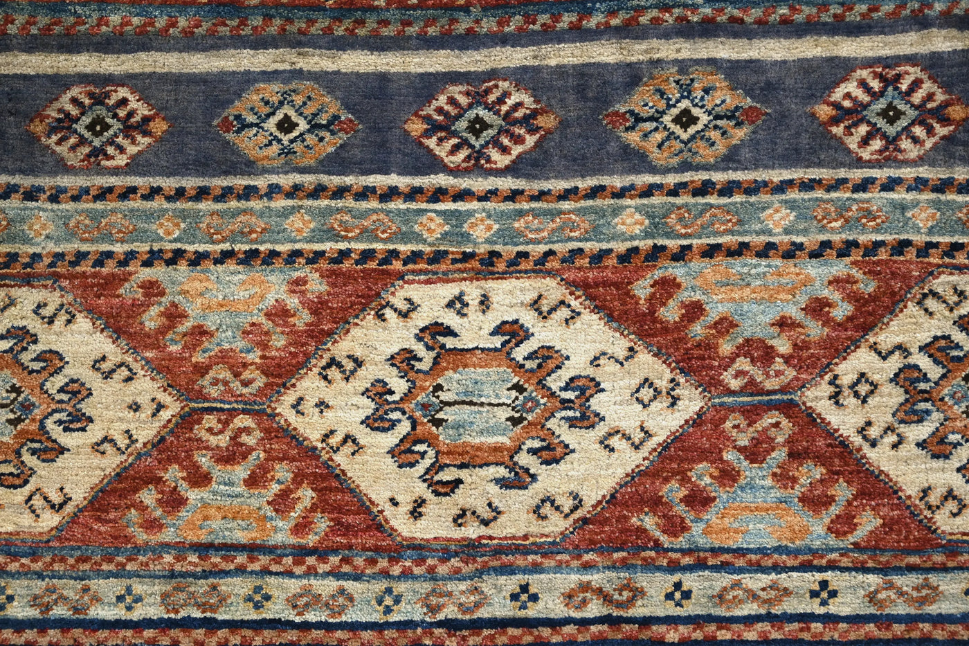 Khorjin Afghan Rug – Azure Gallery