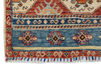 Khorjin Afghan Rug – Terracotta Tunnels