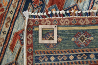 Khorjin Afghan Rug – Terracotta Tunnels