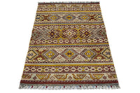 Khorjin Afghan Rug – Ochre Horizons