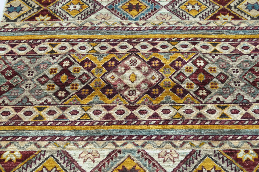 Khorjin Afghan Rug – Ochre Horizons