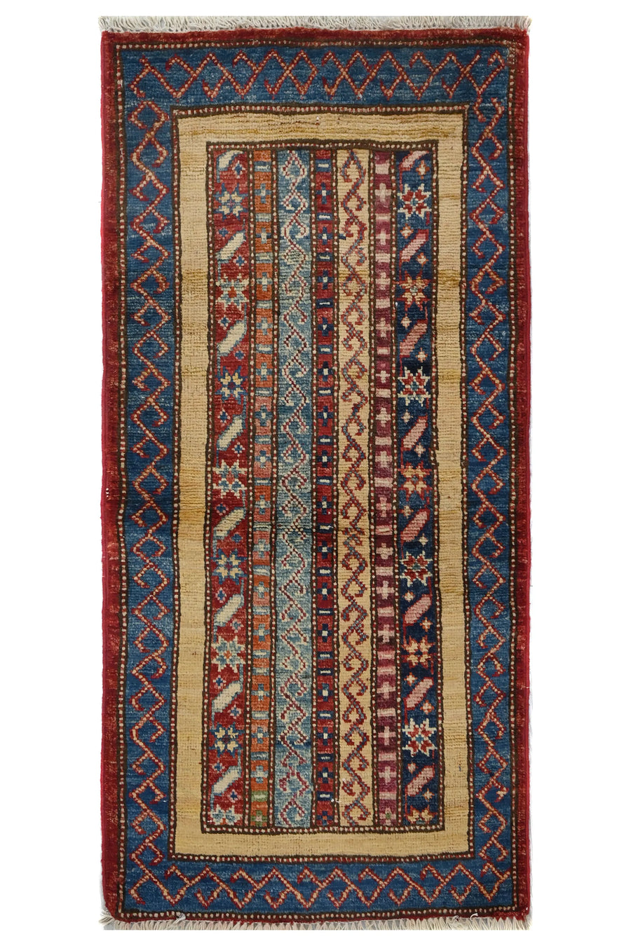 Afghan Khorjin Rug, 48 x 101 cm
