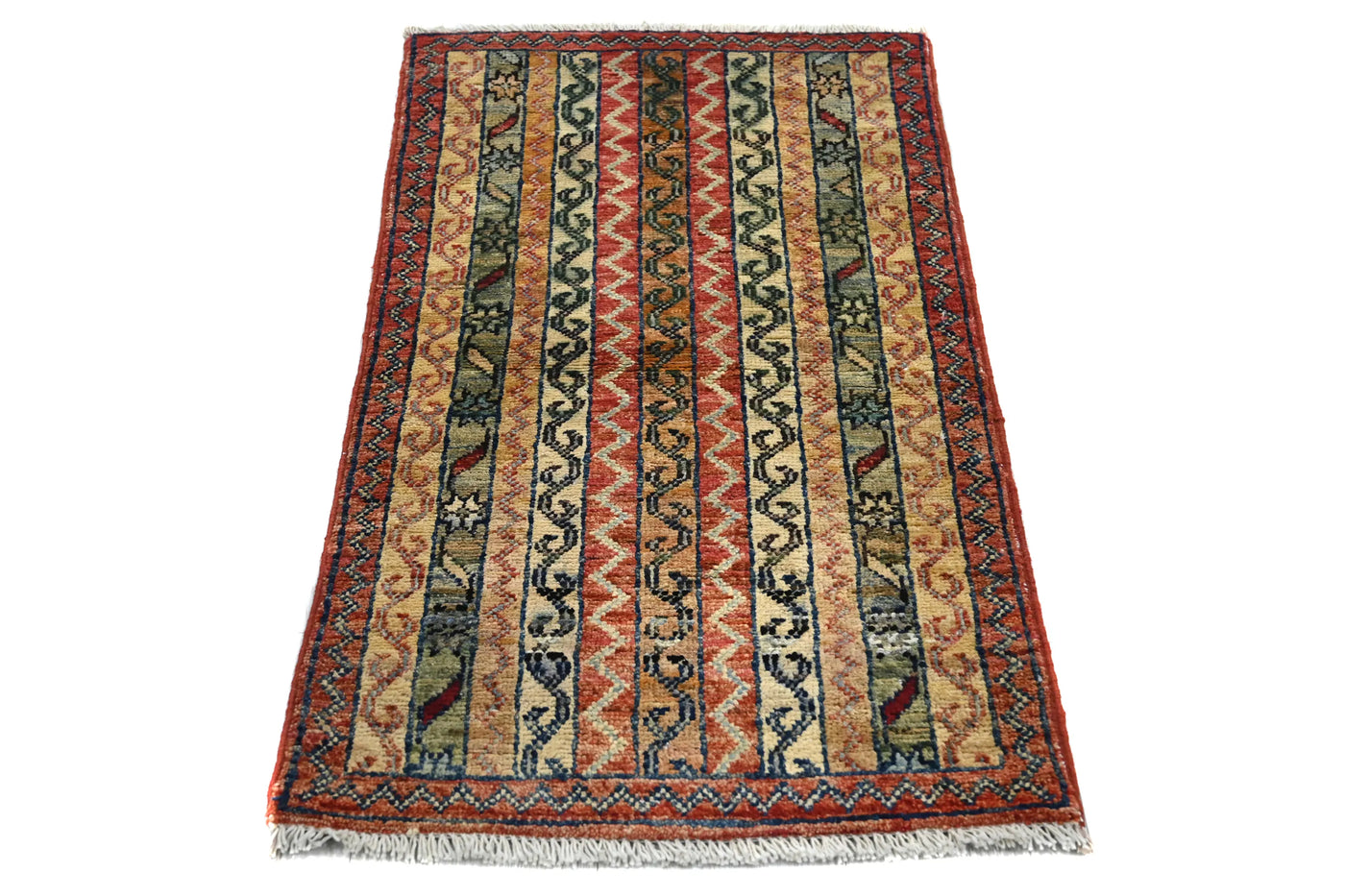 Khorjin Afghan Rug – Apricot Story
