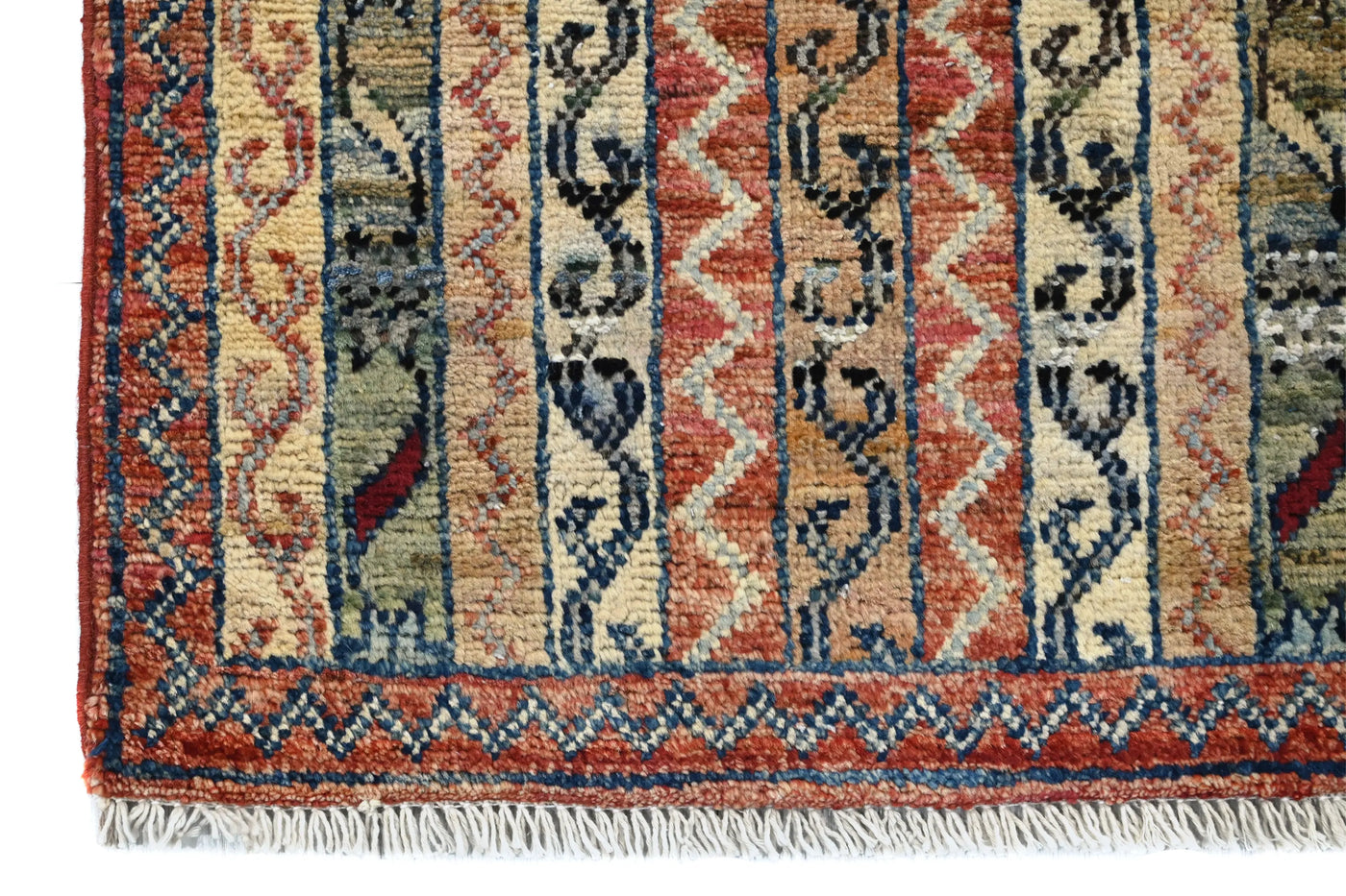 Khorjin Afghan Rug – Apricot Story