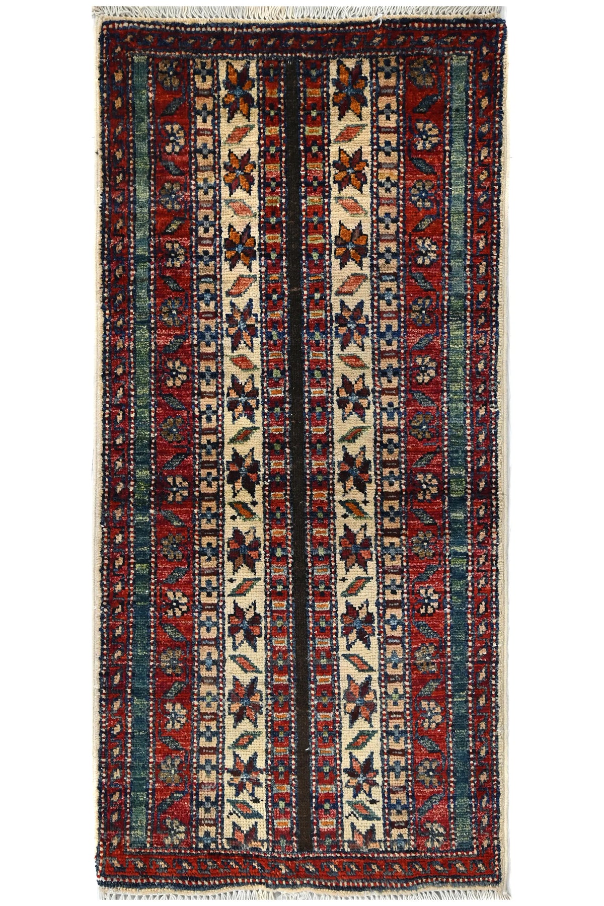 Khorjin Afghan Rug – Eclipse Patchwork