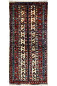 Afghan Khorjin Rug, 48 x 102 cm