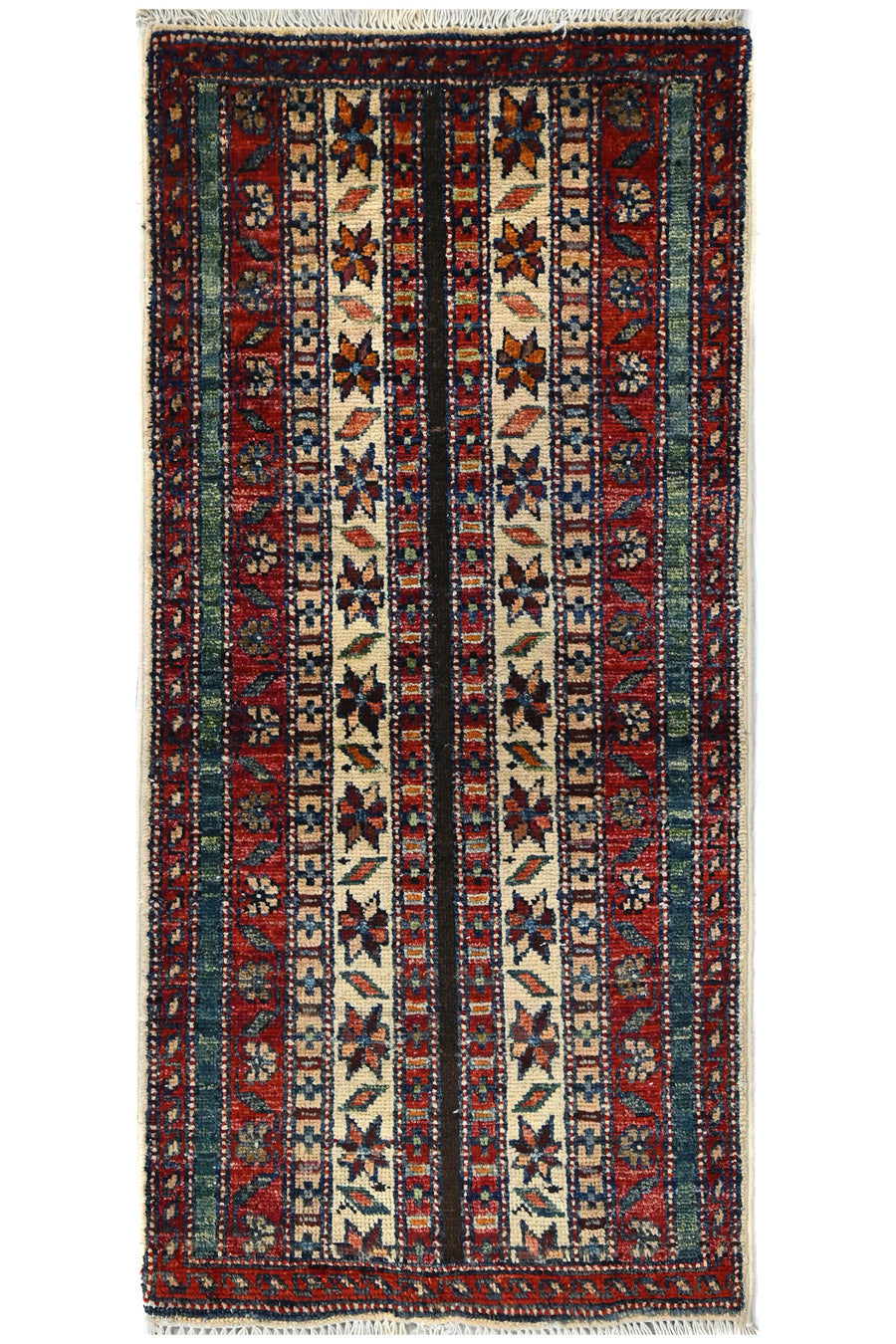 Afghan Khorjin Rug, 48 x 102 cm