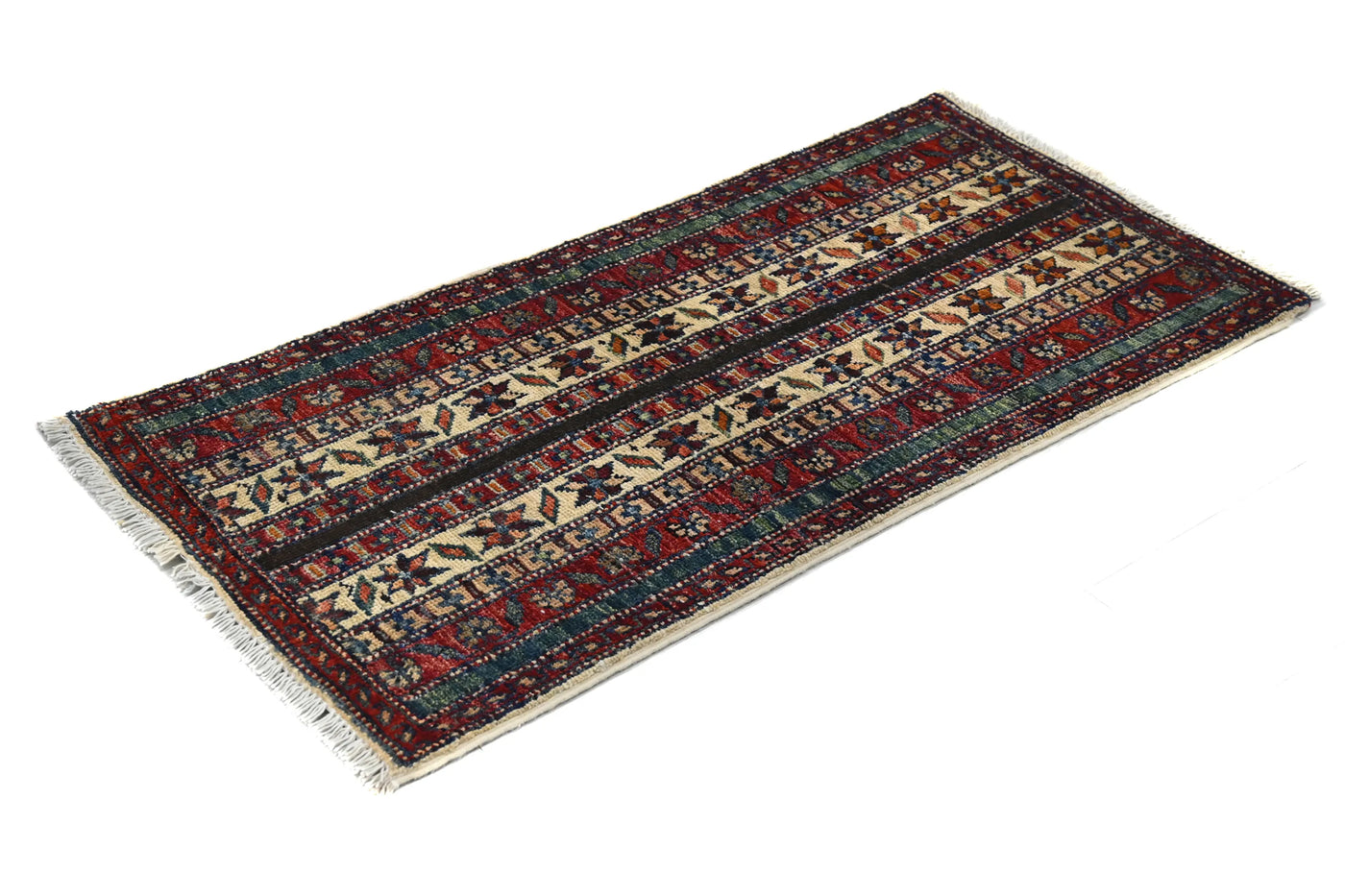 Khorjin Afghan Rug – Eclipse Patchwork