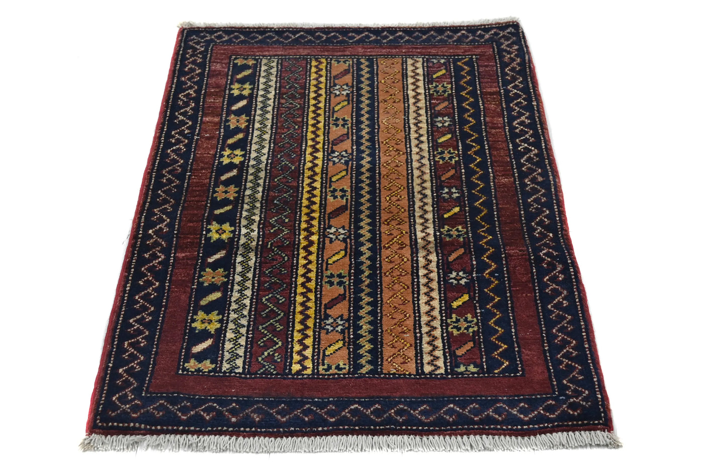 Khorjin Afghan Rug – Cardinal Story