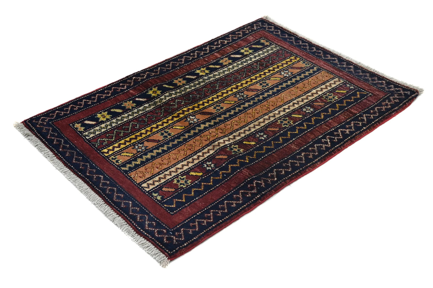Khorjin Afghan Rug – Cardinal Story