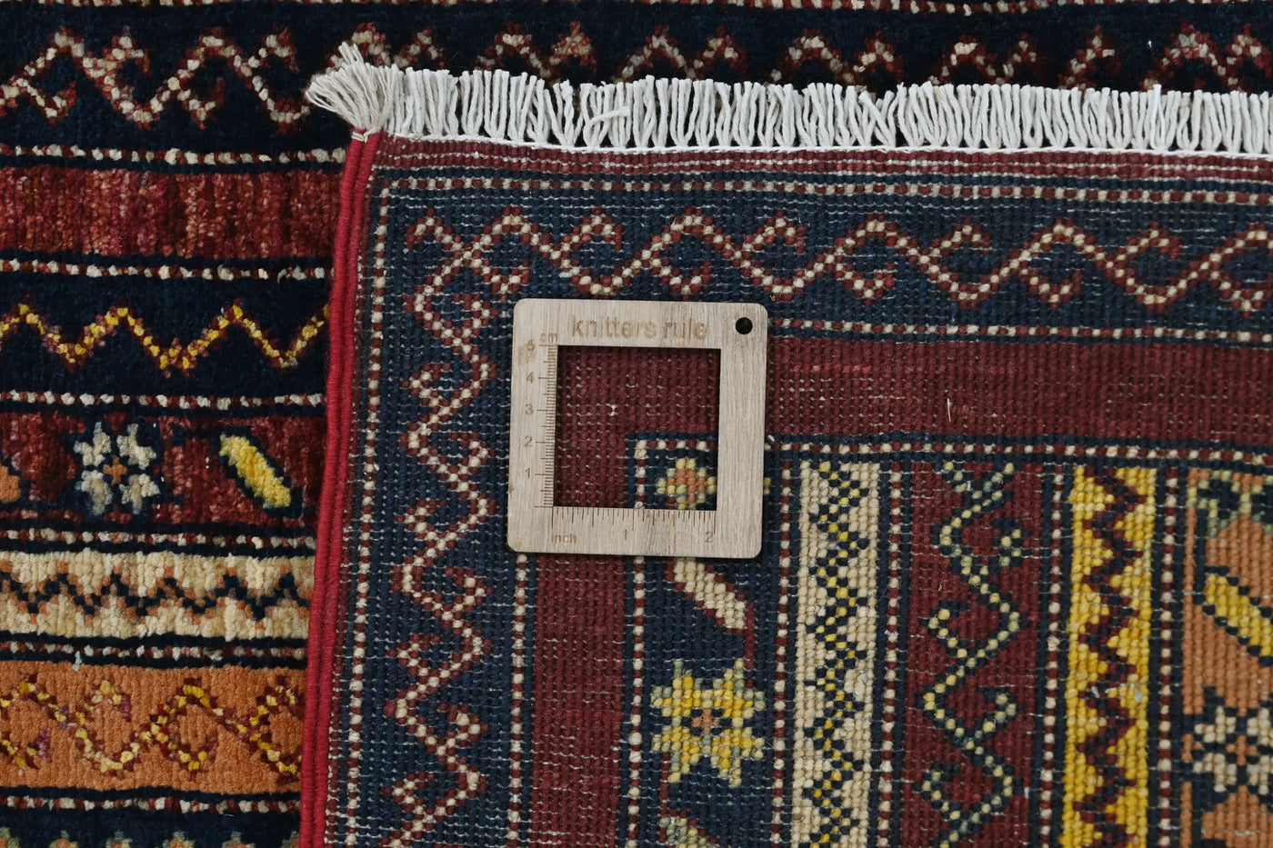 Khorjin Afghan Rug – Cardinal Story