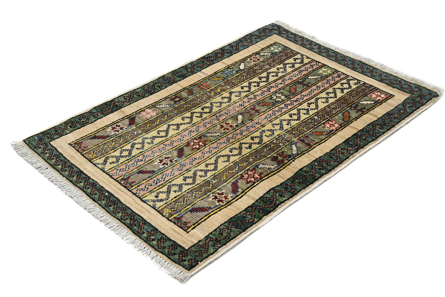 Afghan Khorjin Rug, 60 x 86 cm
