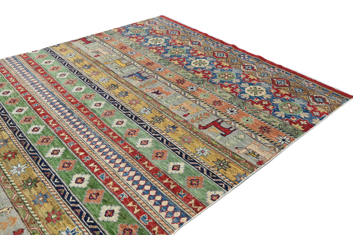 Khorjin Afghan Rug – Marine Mosaic