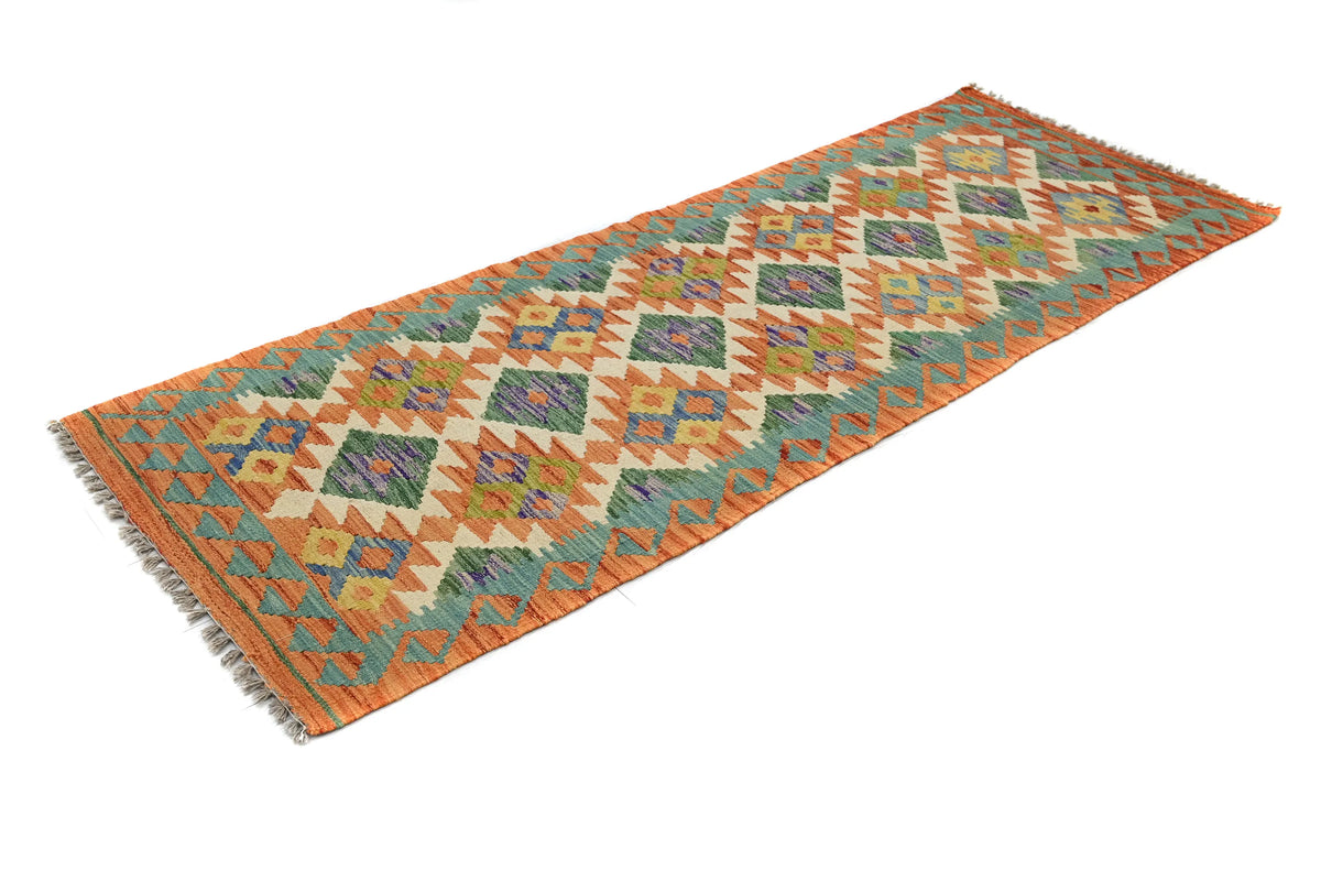 Kilim Afghan Rug – Sienna Crest